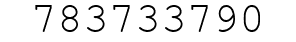 Number 783733790.