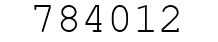 Number 784012.