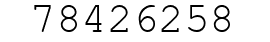 Number 78426258.