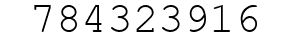 Number 784323916.