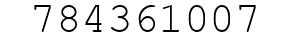 Number 784361007.
