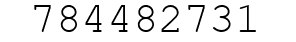 Number 784482731.