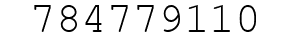 Number 784779110.