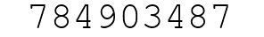 Number 784903487.