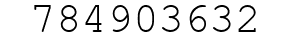 Number 784903632.