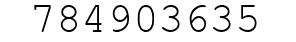 Number 784903635.