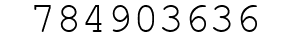 Number 784903636.