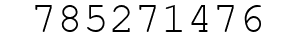 Number 785271476.