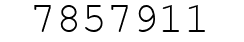 Number 7857911.