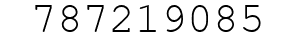 Number 787219085.