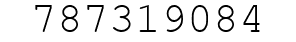 Number 787319084.