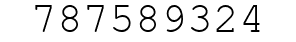 Number 787589324.