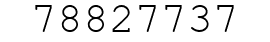 Number 78827737.