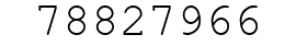 Number 78827966.