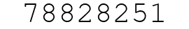 Number 78828251.
