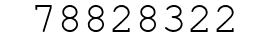 Number 78828322.