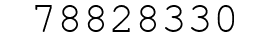 Number 78828330.