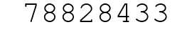 Number 78828433.
