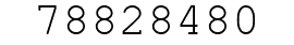 Number 78828480.