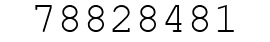 Number 78828481.