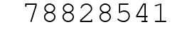 Number 78828541.