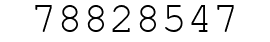 Number 78828547.