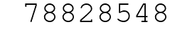 Number 78828548.