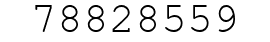 Number 78828559.