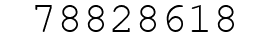 Number 78828618.