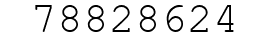 Number 78828624.