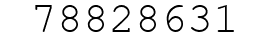 Number 78828631.