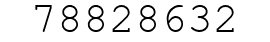 Number 78828632.