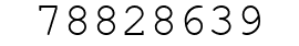 Number 78828639.