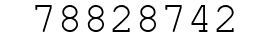 Number 78828742.