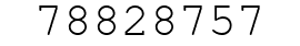 Number 78828757.