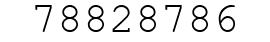 Number 78828786.