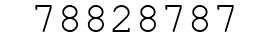 Number 78828787.
