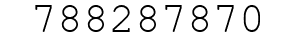 Number 788287870.