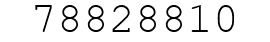 Number 78828810.