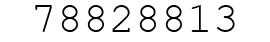 Number 78828813.