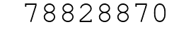 Number 78828870.