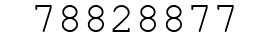Number 78828877.