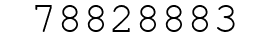 Number 78828883.