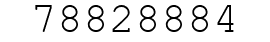 Number 78828884.