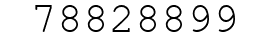 Number 78828899.
