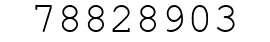 Number 78828903.
