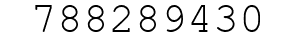 Number 788289430.