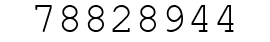Number 78828944.