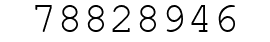 Number 78828946.