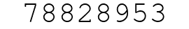 Number 78828953.